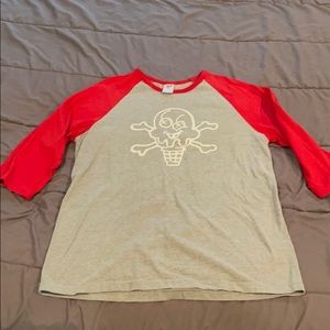 I’ve cream 3/4 sleeve t shirt